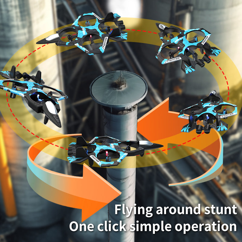 K500 Blue - Dual Electric Drone - Image 4