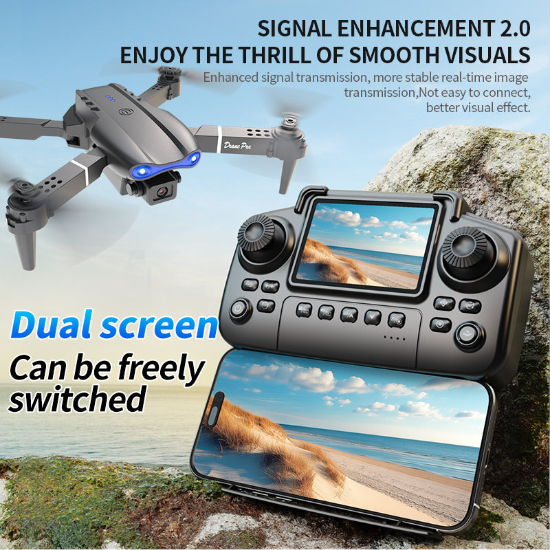 E99Pro Screen Control Dual Electric Drone - Image 7