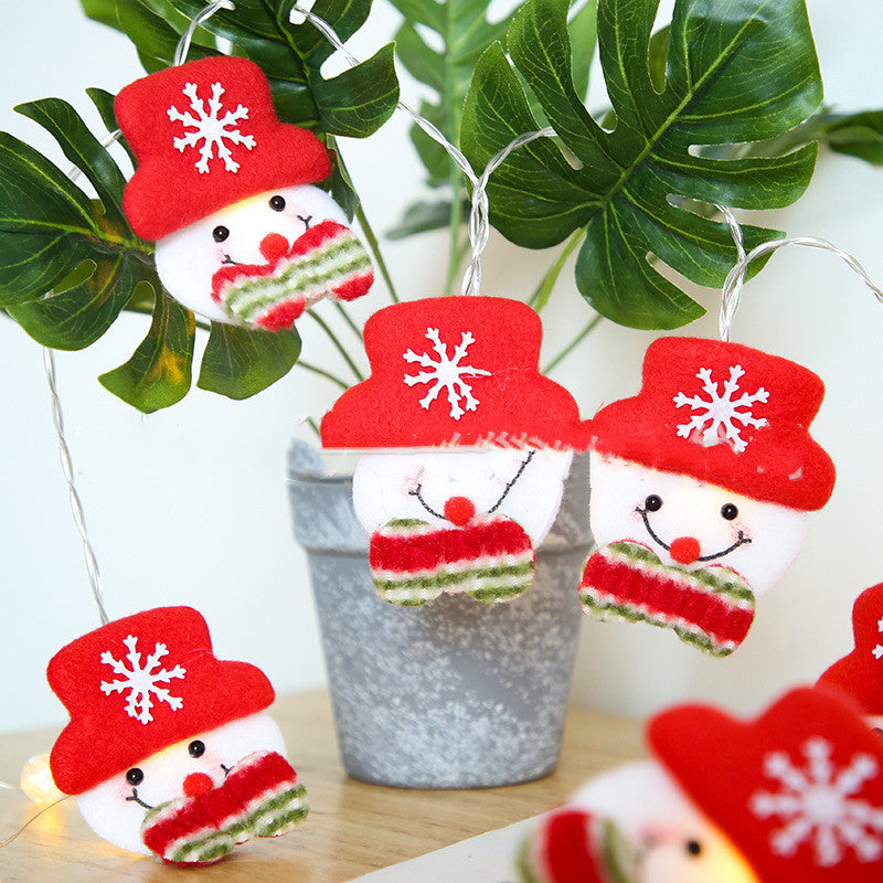 Santa Claus String Lights Christmas Tree Snowman Decoration Lights - Image 3
