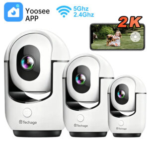 3MP Indoor Security Camera Set (2 or 4 cameras)