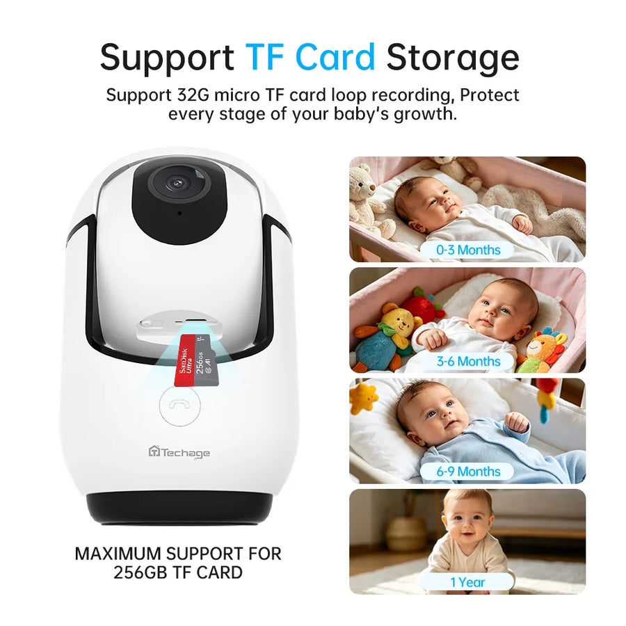 3MP Indoor Security Camera Set (2 or 4 cameras)