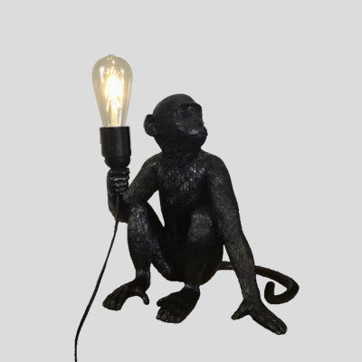 Shop Decoration Lights Animal Twine Monkey Chandelier - Image 3
