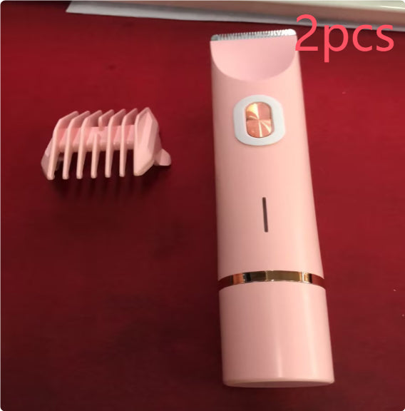 2 In 1 Hair Remover Women's Double Head Shaver Private Pubic Hair Trimmer Electric Razor Wet Dry Electric Body Hair - Image 20
