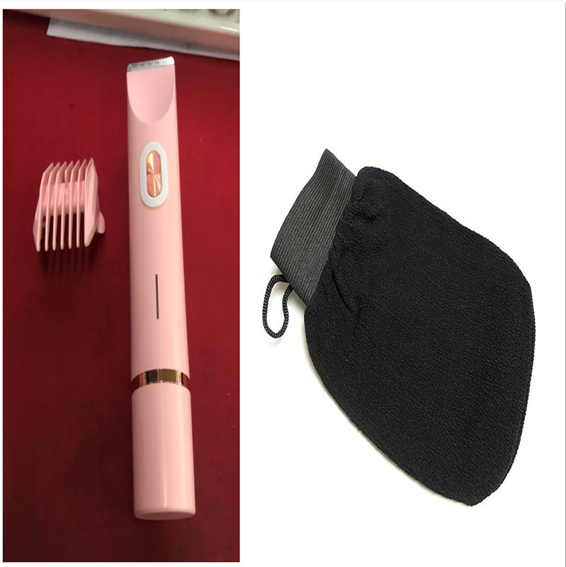 2 In 1 Hair Remover Women's Double Head Shaver Private Pubic Hair Trimmer Electric Razor Wet Dry Electric Body Hair - Image 27