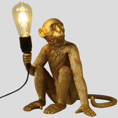 Shop Decoration Lights Animal Twine Monkey Chandelier - Image 4