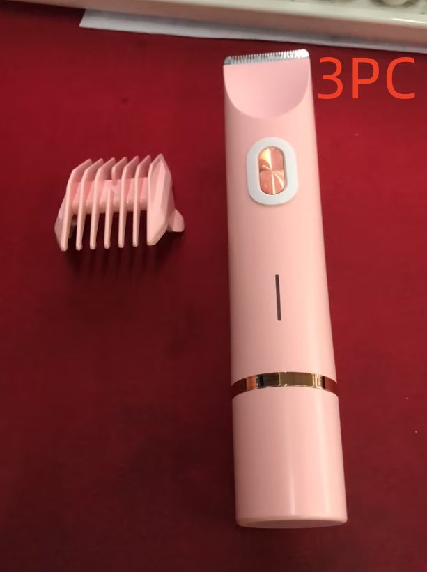 2 In 1 Hair Remover Women's Double Head Shaver Private Pubic Hair Trimmer Electric Razor Wet Dry Electric Body Hair - Image 21