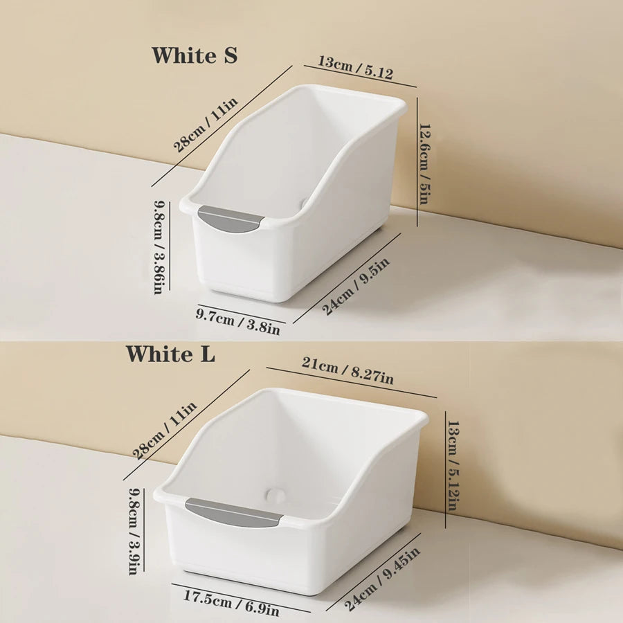 Plastic Under Sink Organizer with Wheels, Bottle Organization Bins Kitchen Cabinet Organizers Plastic Organizer Basket for Under - Image 6