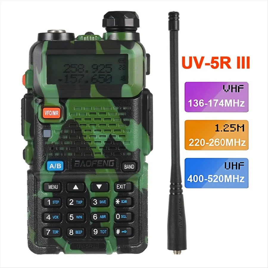 A72U UV-5R Dual Band Radio with LED Torch