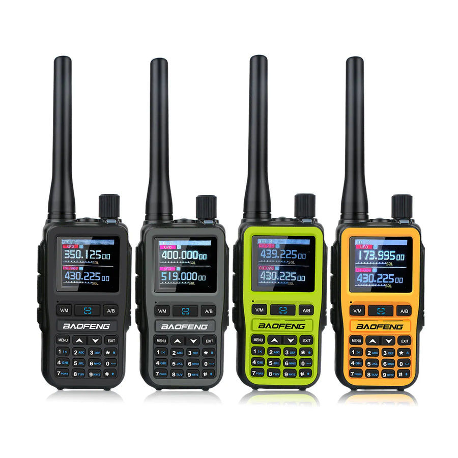 Baofeng UV-5R Mini 2-Pack (Dual PTT, USB-C)
