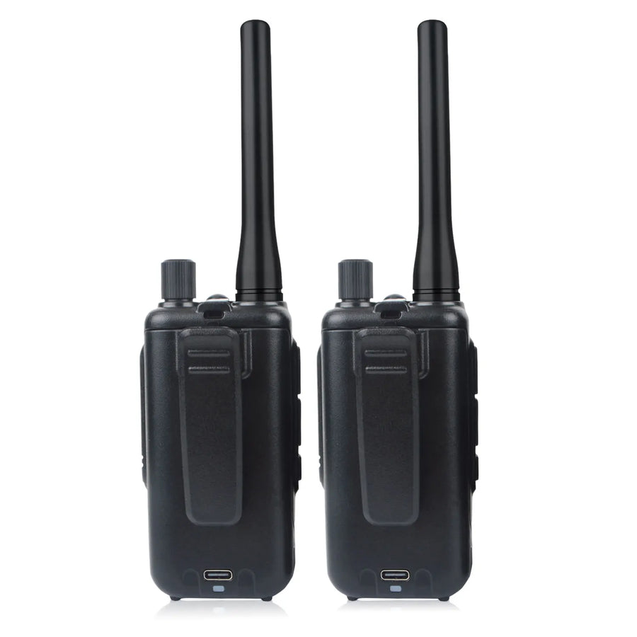 Baofeng UV-5R Mini 2-Pack (Dual PTT, USB-C)