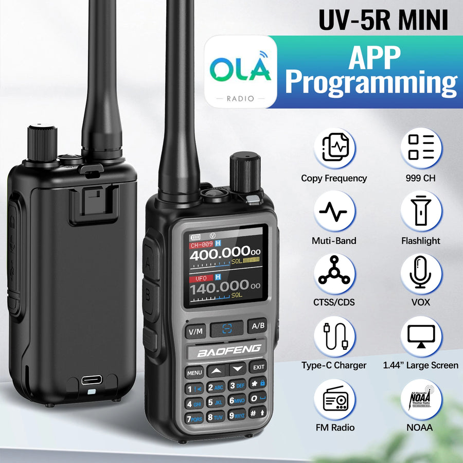 Baofeng UV-5R Mini Walkie Talkie