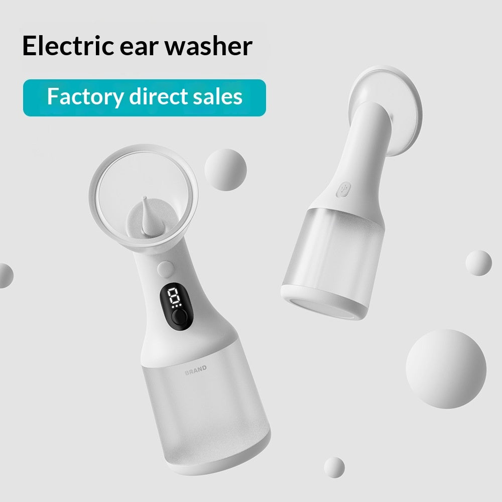 Intelligent Portable Ear Canal Cleaner - Cordless Home Use Ear Washer with Soft Silicone Tips - Image 7