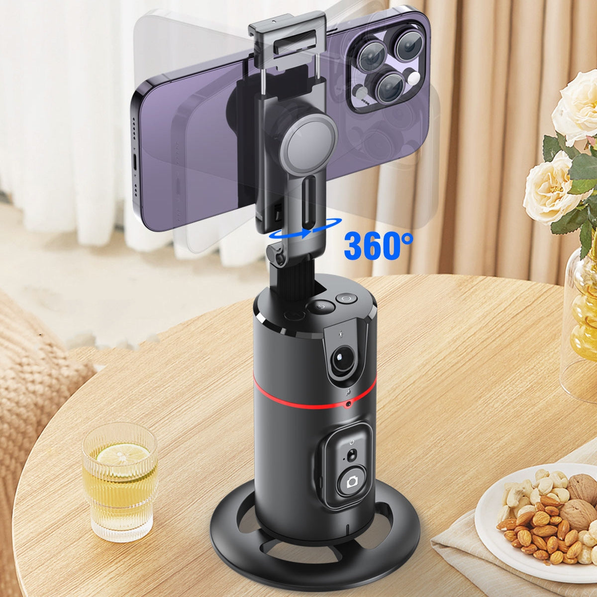 360 Degree Intelligent AI Facial Recognition Tracking And Tracking Stabilizer - Image 9