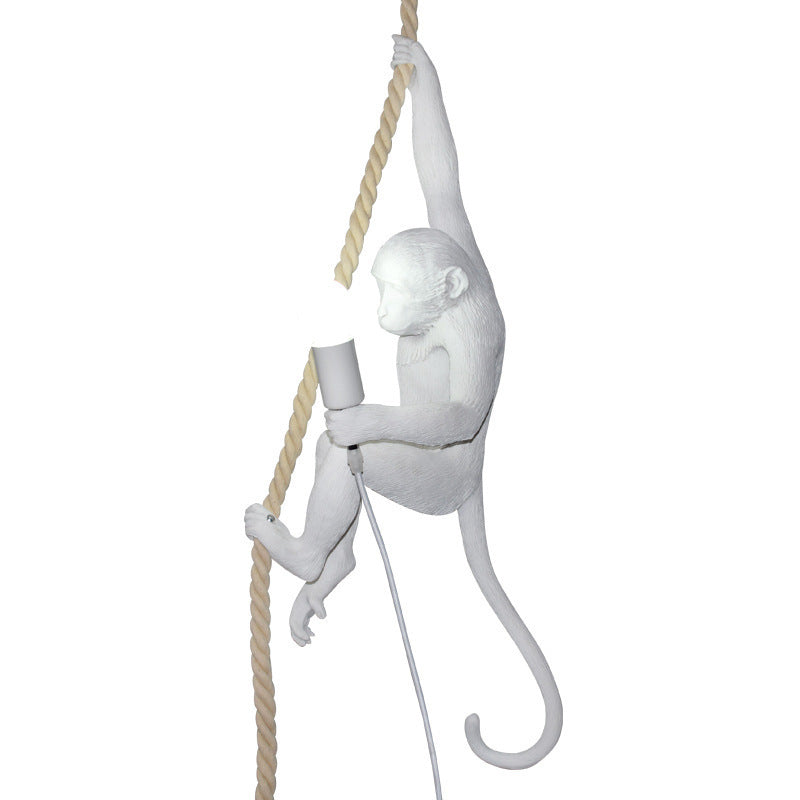 Shop Decoration Lights Animal Twine Monkey Chandelier - Image 2