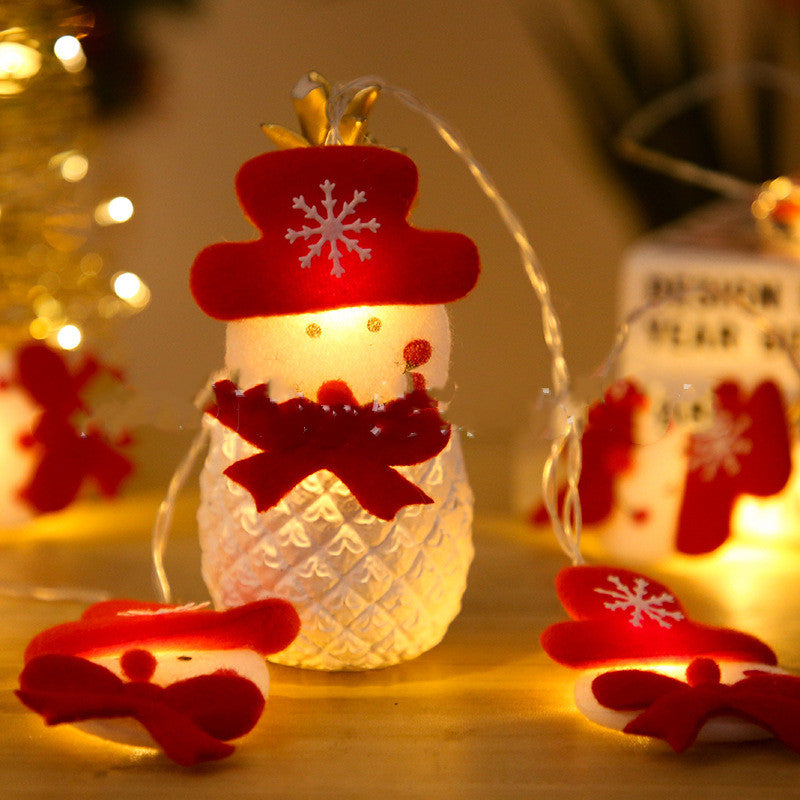 Santa Claus String Lights Christmas Tree Snowman Decoration Lights - Image 7