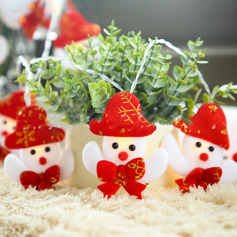 Santa Claus String Lights Christmas Tree Snowman Decoration Lights - Image 2