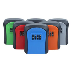 Wall-Mounted Key Lock Box (4-Digit Code)