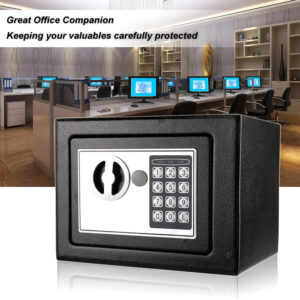 Steel Security Safe with Keypad (17E)