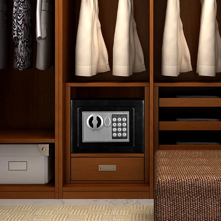 Steel Security Safe with Keypad (17E)